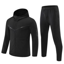 Autumn and Winter Men′s Sports Sweater Suit Football Fitness Leisure Team Uniform Appearance Training Zipper Jacket